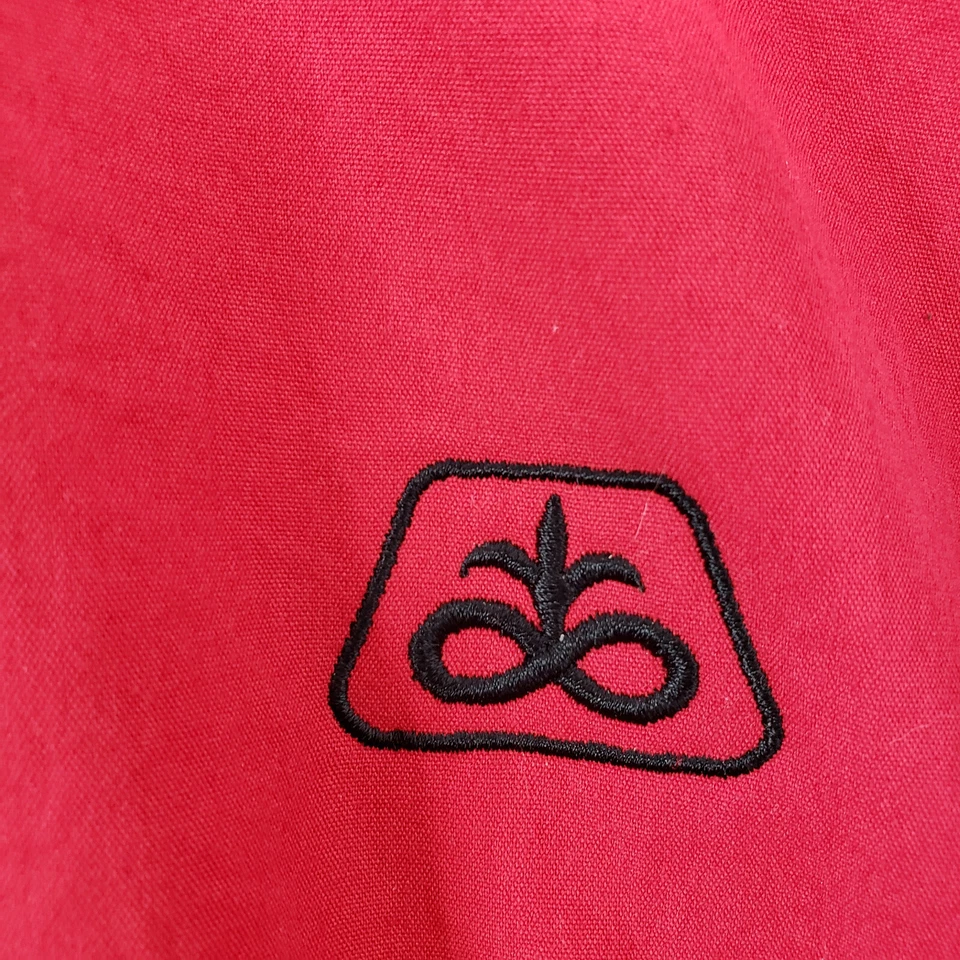 Chaqueta Imperial California Vintage Pioneer Seed Farming Mediana Roja Hecha en EE. UU. Foto 2 de 4