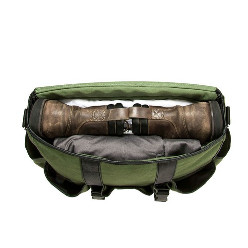 Green Canvas DSLR Camera Bag Travel Messenger Bag For Canon XA10 XA20 XA25 XL2 - Picture 7 of 12