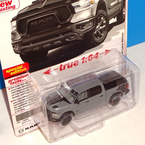 Auto World 2024 Special Edition 2023 RAM 1500 Rebel Lunar Edition Ceramic Gray - Bild 4 von 5