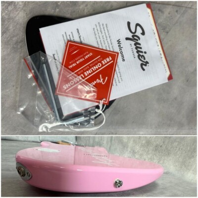 Hello Kitty 50th Anniversary Squire Fender Electric Guitar