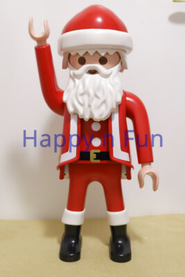 Playmobil Citywelt Family Fun - Nicolas Avec Sac De Noël Père Noël | Figurine D'occasion En Très Bon état | Made In Germany