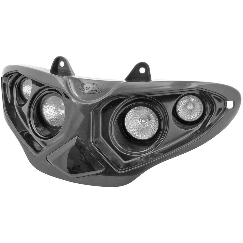 Masque feux 4 Phares Halogène Noir Gilera 50 Runner DD 1997-2001