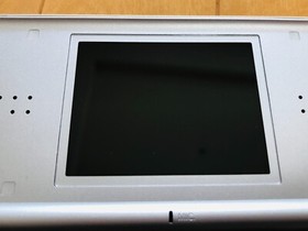 【Unused】Nintendo DS Lite Launch Edition GlossSilver Game Handheld System w/Bonus