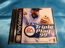 Triple Play 99 Sony Playstation One PS1 Game Complete