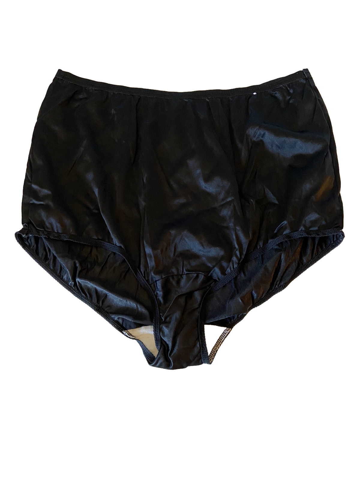 Vintage Vanity Fair Sissy Granny Panties Size 8 Black… Gem