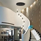 Dimmable Chandelier Lighting LED Lamp Home Stair Pendant Light Bar Ceiling Light