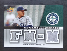2009 Upper Deck Series 2 Felix Hernandez UD Game Materials Patch #GM-FH Mariners