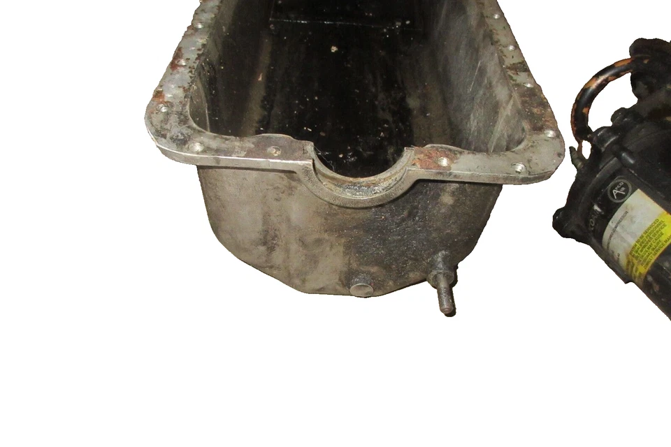 Jaguar XJ6 Serie 2 cárter de aceite de aleación 1972-1978 Foto 4 de 4