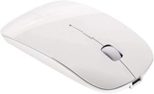 Tsmine Bluetooth Wireless Mouse, Slim Rechargeable Mouse Noiseless Click  3 Adj