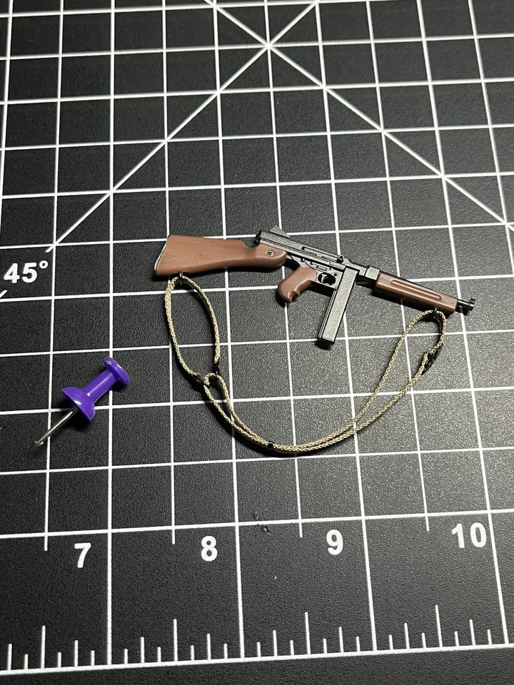 Soldier Story SSM004 escala 1:12 Segunda Guerra Mundial EE. UU. 2nd Ranger Captain - Rifle Thompson NUEVO Foto 3 de 4