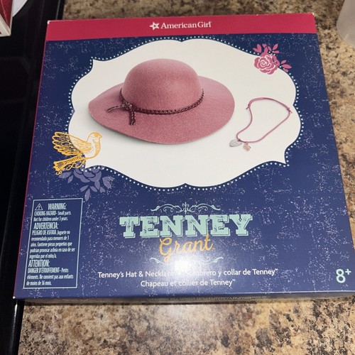 American Girl Tenney's Hat & Necklace NIB No Doll No Outfit