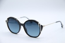 NEW FACE A FACE CINEMA 1 COL 100 BLACK WHITE GRADIENT AUTHENTIC SUNGLASSES 51-17