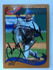 2002 Topps Los Angeles Dodgers Andy Ashby Autographed Card #222