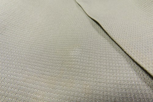 Ermenegildo Zegna Soft Mens Pure Silk Solid Beige Blazer Jacket Sport Coat 46 L - Picture 13 of 14