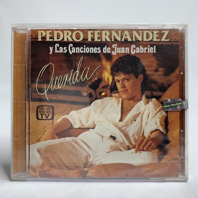 Pedro Fernandez CD Querida Las Canciones de Juan Gabriel 1996 Sony Rare New