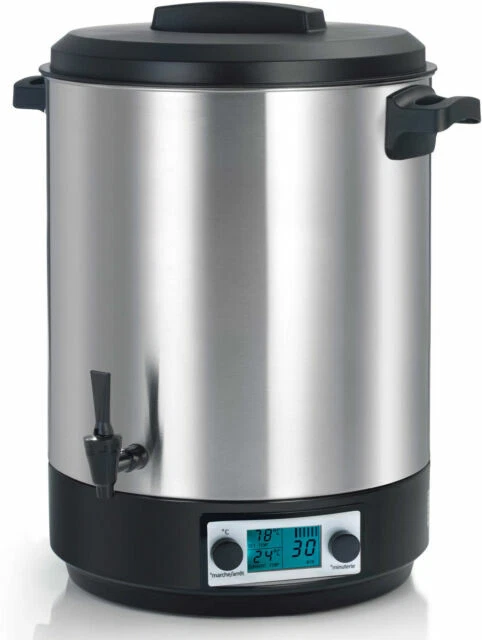 Kitchen Chef KCPST45XXL 45L Stérilisateur - Noir/Argenté