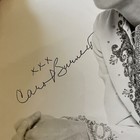 Carol Burnett Autographed Signed 8x10 Vintage 1970s Photo and “C” Handkerchief — photo 9