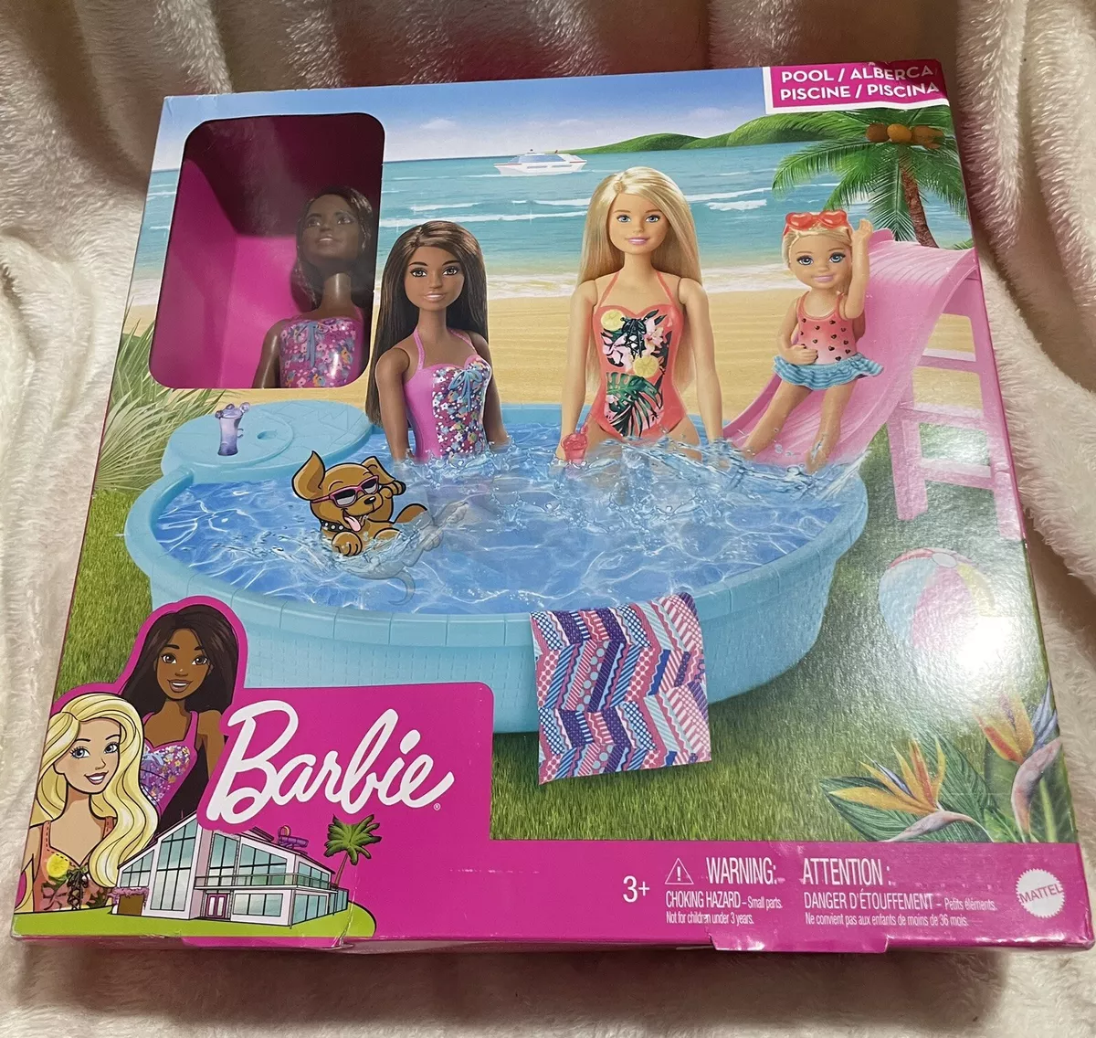 Barbie pool and slide deals