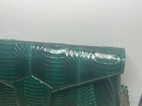 Pochette e décolleté vintage J. Renee colore verde taglia 7M. - Foto 17 di 24