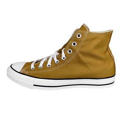 靴 Chuck Taylor Canvas Hi 1CL573 Mustard Converse Chuck Taylor All Star Hi Canvas Sneaker Burnt Honey