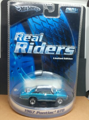2005 Hot Wheels Real Riders 1967 Pontiac GTO Limited Edition - 1