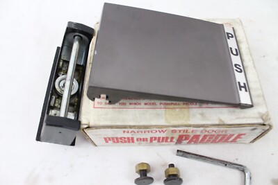 New NOS Narrow Stile Door Push or Pull Paddle PP496 Duro RH Locksmith Parts