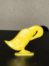 Cracker Jack Duck - 1950s Stand Up. Yellow Hard Plastic