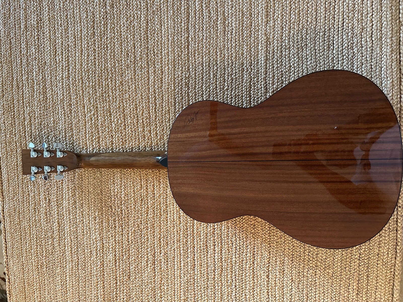 Dennis Zager Guitar Electric travel size solid mahogany used once. eBay