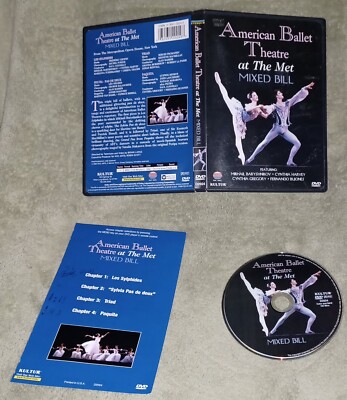 American Ballet Theatre at the Met Mixed Bill DVD Dance Ballet Kultur Opera