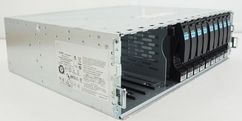 EMC DAE Disk Array SAS KTN-STL3 9x 200GB 3Gb/s SSD with 2x PSU - Picture 5 of 8