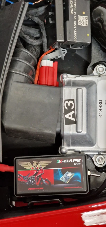Centralina X-Cape SEIMEZZO X-CAPE 649 Moto Morini  +Coppia +Hp per RACING +5cv!! - Imagen 4 de 4