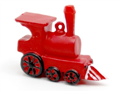 Puppenhaus Kunststoff rot Zug Lok Maßstab 1:12 Miniatur Kinderzimmer Spielzeug 110 tumdee