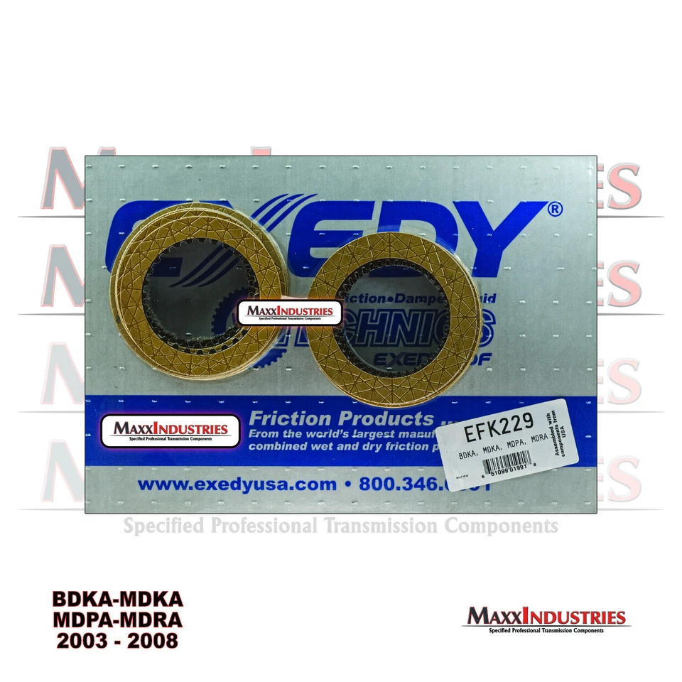 Honda Acura 5-speed 2003-08 Transmission Friction Plate Set BDKA MDKA MDPA MDRA - Изображение 2 из 2