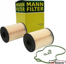 2x MANN FILTER Kraftstoffflter für VW Touareg Phaeton 5.0 TDI V10 AJS AYH BLE