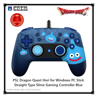 PSL Dragon Quest Hori für Windows PC Stick Straight Type Slime Gaming Controller