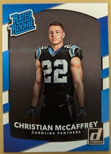 2017 Panini Donruss - Rated Rookie #318 Christian McCaffrey (RC)