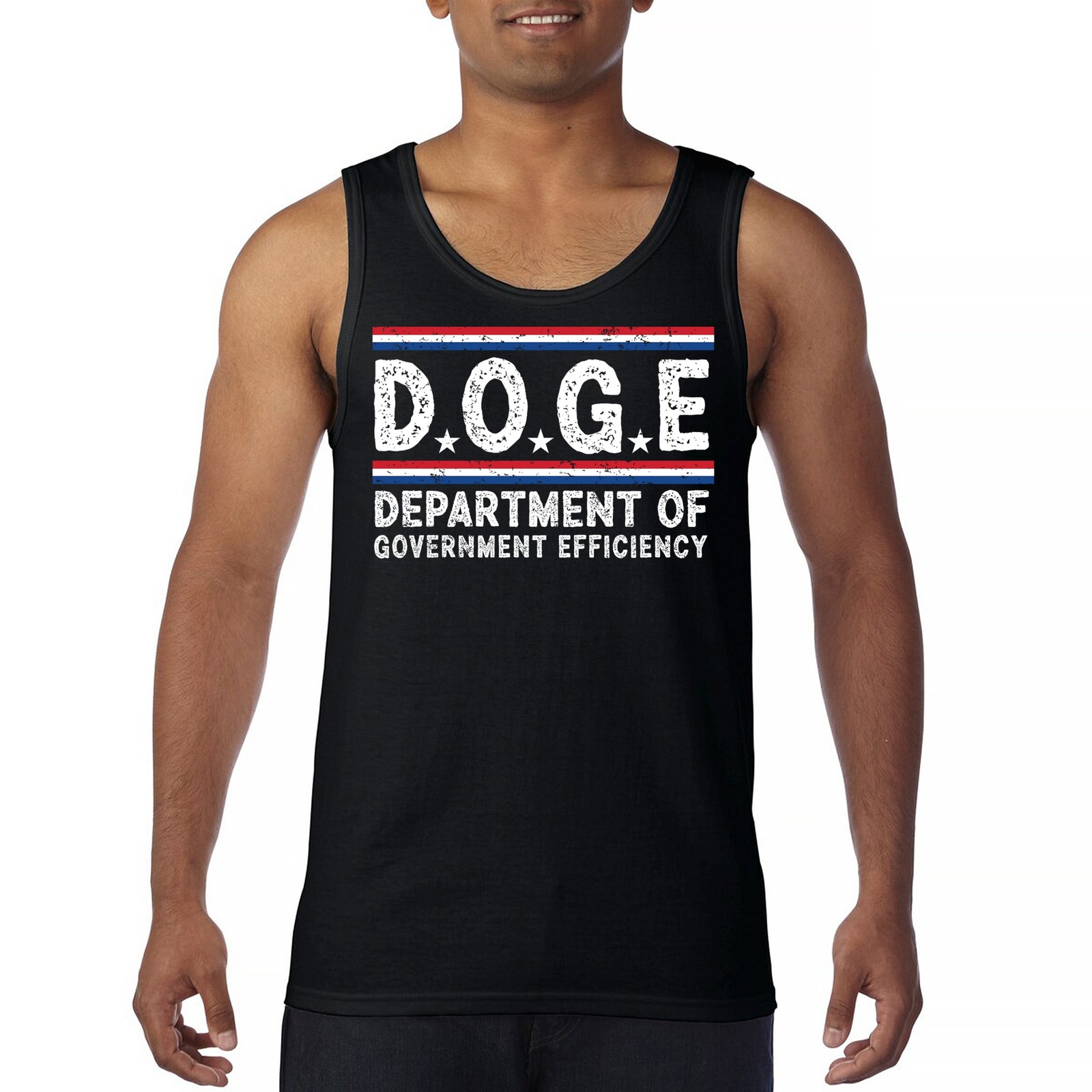 ALTRA Canotta D.O.G.E Dipartimento Efficienza Governativa Doge Repubblicano Uomo Top