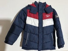 Reebok Boys Winter Coat Jacket Size 8 New
