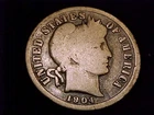 1904-S Barber Dime, Good Grade.