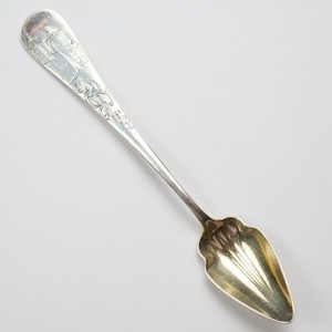 Vtg Greenleaf & Crosby Sterling Silver Citrus Spoon St. Augustine Florida 5.5" L