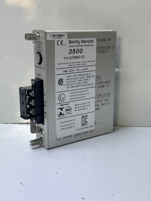 Bently Nevada 3500 125840-01 Netzteil-Modul Ohne Verpackung
