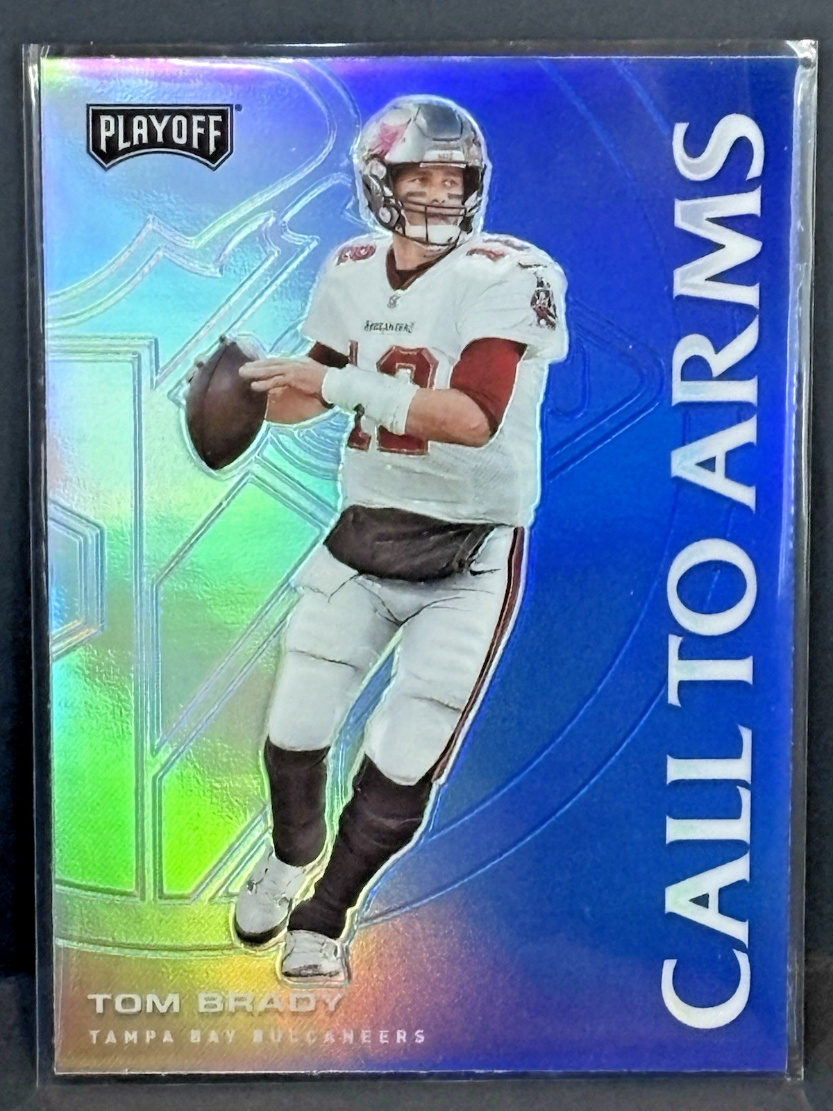 2020 Panini Playoff - Call to Arms Tom Brady #CA-1 Blue Prizm
