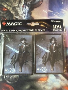 frodo card sleeves "The Lord of the Rings: Fate of the Fellowship" Compatible Sleeve Bundle (8810 x 1, 8816 x 1) 10% more FREE MTG EDH Commander Frodo, Adventurous