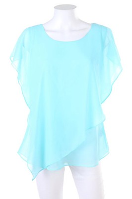 creation L Bluse Layer Look D 38 hellblau