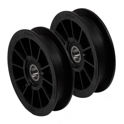 2PK Idler Pulley For Hustler 784827 Exmark 109-4077 Quest Fas Trak Mini