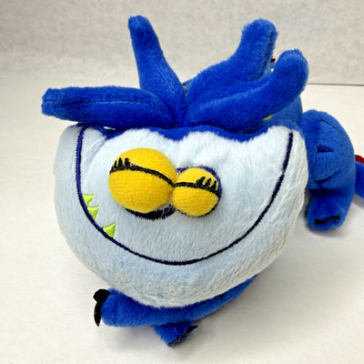 Protonix Drug Rep Pharma Plush Blue Toy Gerdy Dinosaur Promo Advertising Vintage