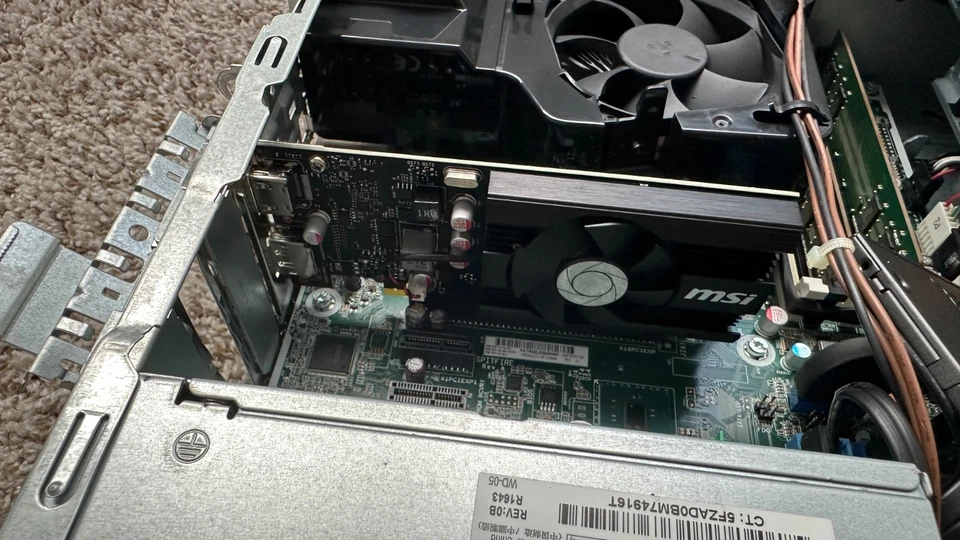 NVIDIA GeForce GT 1030 2GB Bajo Perfil, Ambos Soportes Incluidos Foto 2 de 2