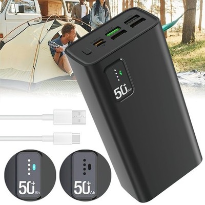 Power Bank 30,000 mAh, 22.5W External Cell Phone Battery Fast Charging USB-C
