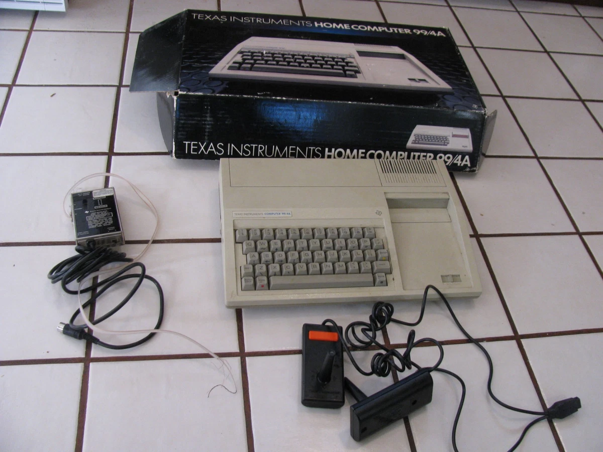 Texas Instruments TI-99/4A | Gonna poke around on my TI99/4a extended basic program for a bit on