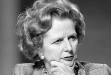 English Conservative stateswoman Margaret Hilda Thatcher nee Rober- Old Photo